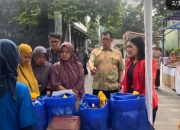 Momen Ketua Dekranasda Purwakarta dr. Evi Yusrari Hadiri Bazar Ramadhan