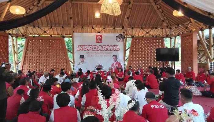 DPW PSI Jabar Gelar Kopdarwil Bareng Pengurus DPD Kabupaten dan Kota di “Saung PSI”