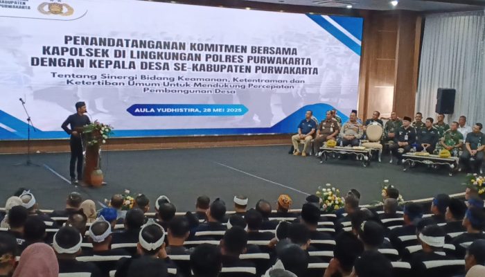 Kolaborasi Pemkab dan Polsek Se-Purwakarta untuk Percepatan Pembangunan Desa