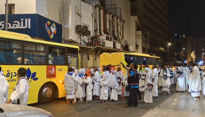 27 Rute Bus Shalawat Jemaah Haji Indonesia Menuju Masjidil Haram