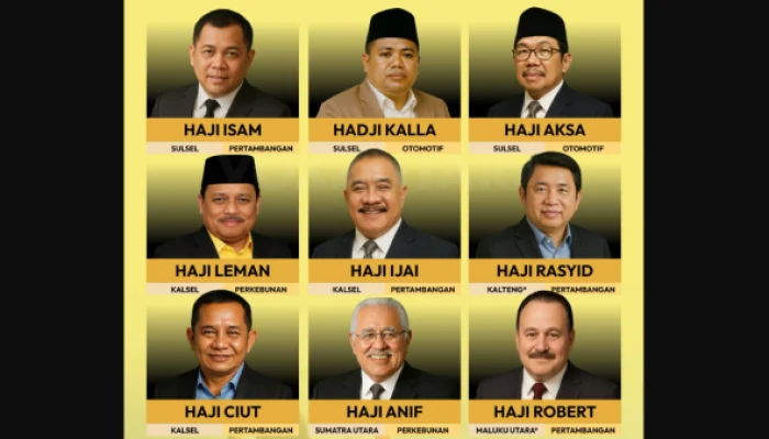 ‘9 Haji’ Geser ‘9 Naga’ dari Peta Kekuasaan Ekonomi dan Politik Nasional, Siapa Saja Mereka?