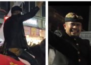 Sorak Warga Memanggil Abang Ijo saat Tunggangi Kuda di Festival Budaya Nusantara Purwakarta