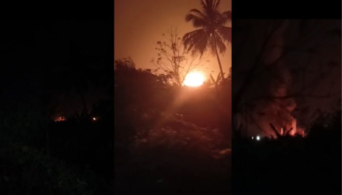 Pertamina Cidahu Subang Meledak,  Picu Kepanikan Warga