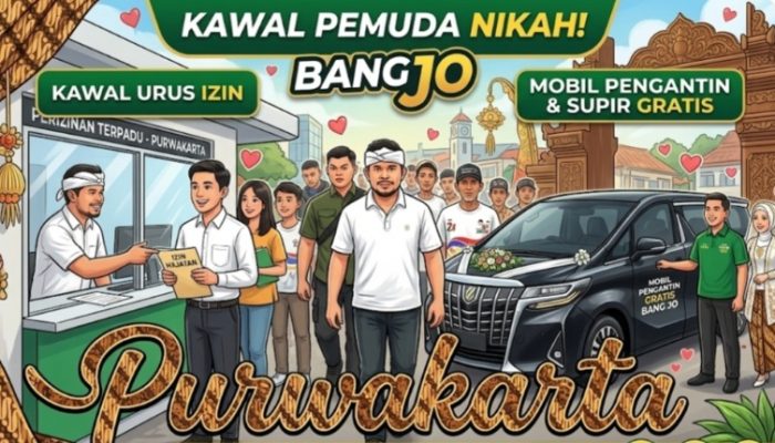 Fasilitas “Gagah” Gratis dari Bang Jo: Kawal Pemuda Purwakarta Nikah!