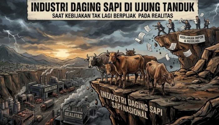 Industri Daging Sapi di Ujung Tanduk: Saat Kebijakan Tak Lagi Berpijak pada Realitas