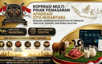 Membangun Kemandirian Pangan: KMP Apresiasi Cita Nusantara Siap Wujudkan Swasembada Daging dan Susu 2045