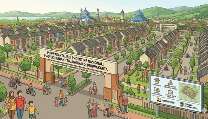 Jadi Prototipe Nasional, Menteri PKP Tinjau Proyek Hunian Terjangkau di Purwakarta