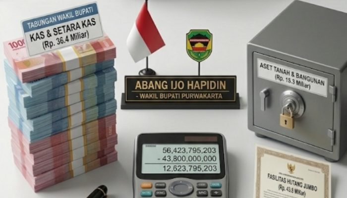 Harta Rp12,6 Miliar Tapi Rugi Rp35 Miliar? Ini Jawaban Logis LHKPN Wakil Bupati Purwakarta: Ada Kas Utang Rp43 Miliar!