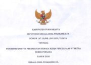 Pemdes Pusakamulya Purwakarta Bentuk Tim Perekrutan Tenaga Kerja PT Mitra Bebek Persada