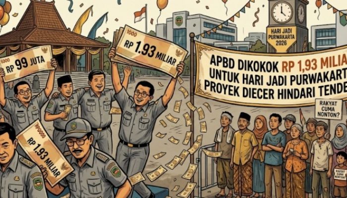APBD Dikocok Rp1,93 Miliar untuk Hari Jadi Purwakarta, Proyek Diecer, Akal-Akalan Hindari Tender?