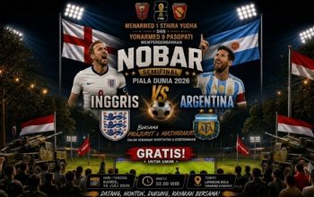 Catat Waktunya! Warga Purwakarta Diajak Nobar Gratis Semifinal Piala Dunia 2026 Bareng Prajurit TNI