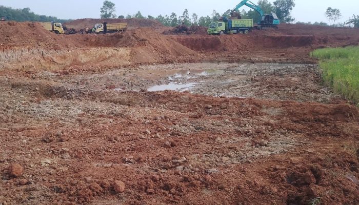 Kegiatan di Desa Cipinang Bukan Penambangan, Tapi Cetak Sawah Baru
